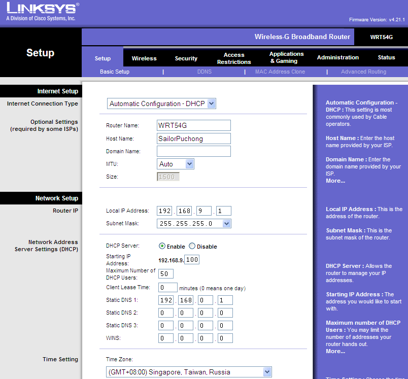 Sharing Internet Connection through a USB Modem - Web Sailor's personal
