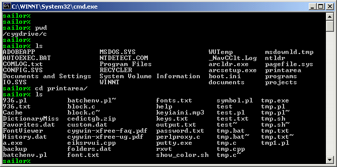 cygwin installation